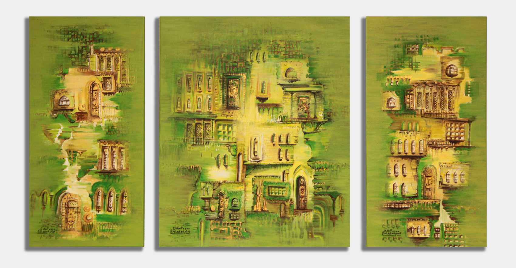 Gloriuos Land 300 - Acrylic on Canvas